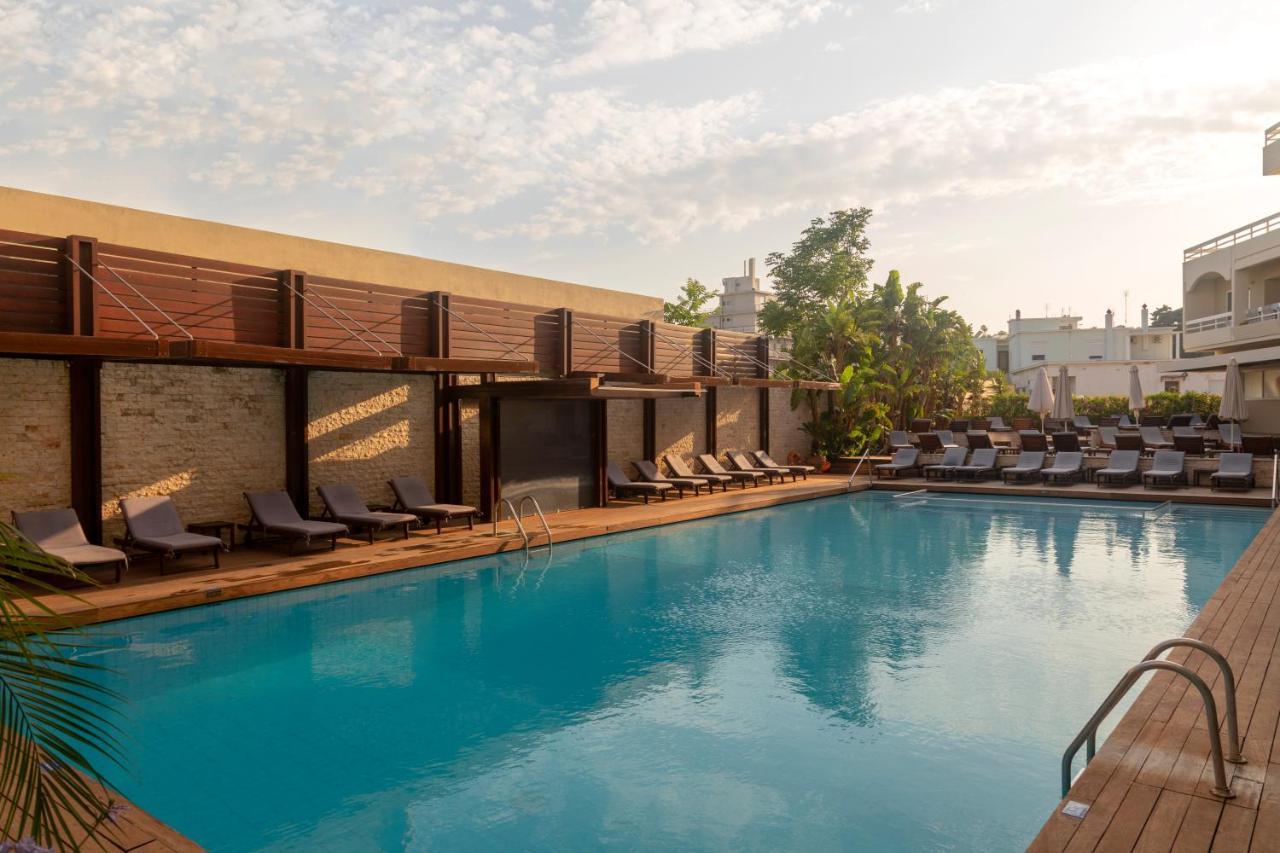 Athineon Hotel Rhodes City Exterior foto