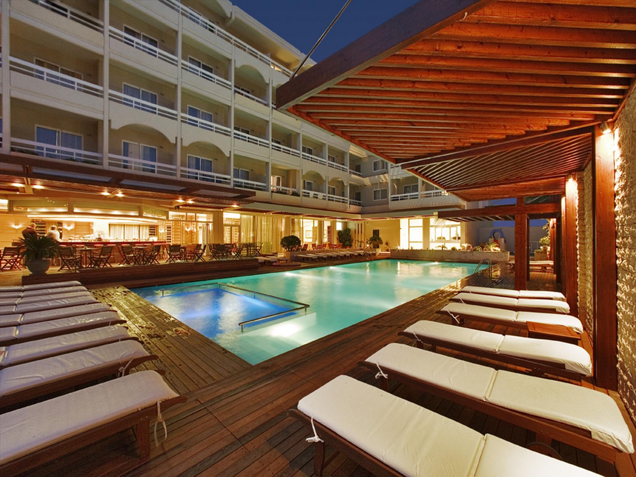 Athineon Hotel Rhodes City Exterior foto