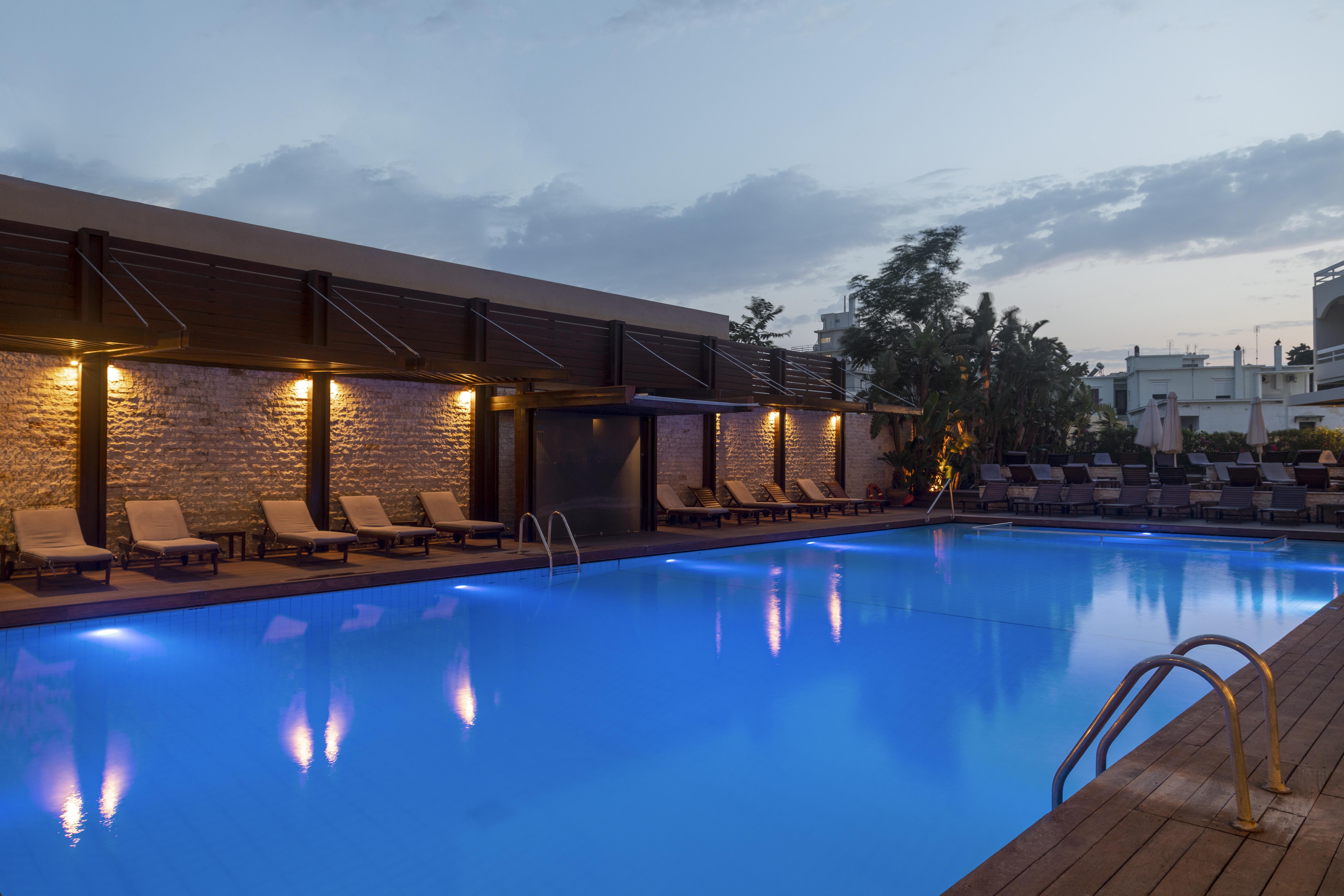 Athineon Hotel Rhodes City Exterior foto