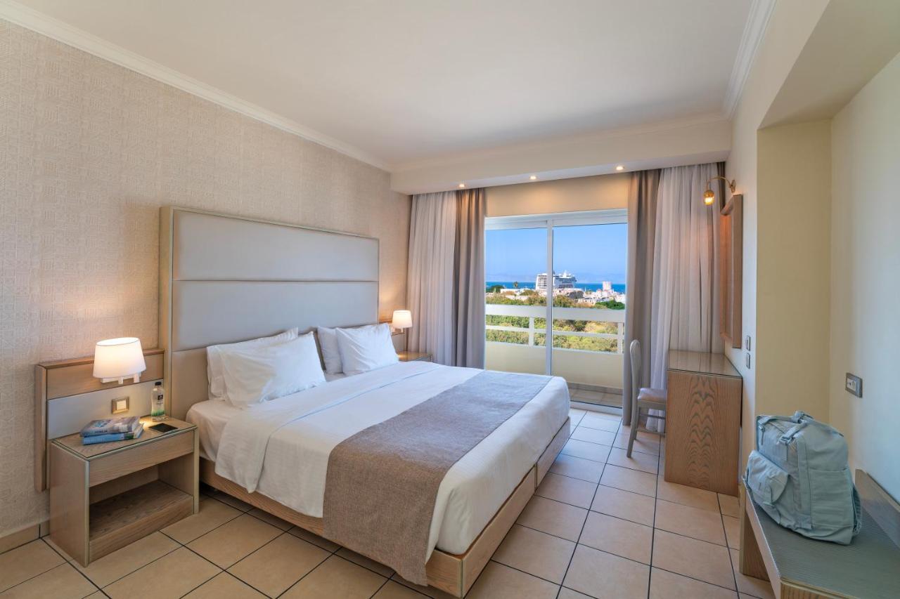 Athineon Hotel Rhodes City Exterior foto