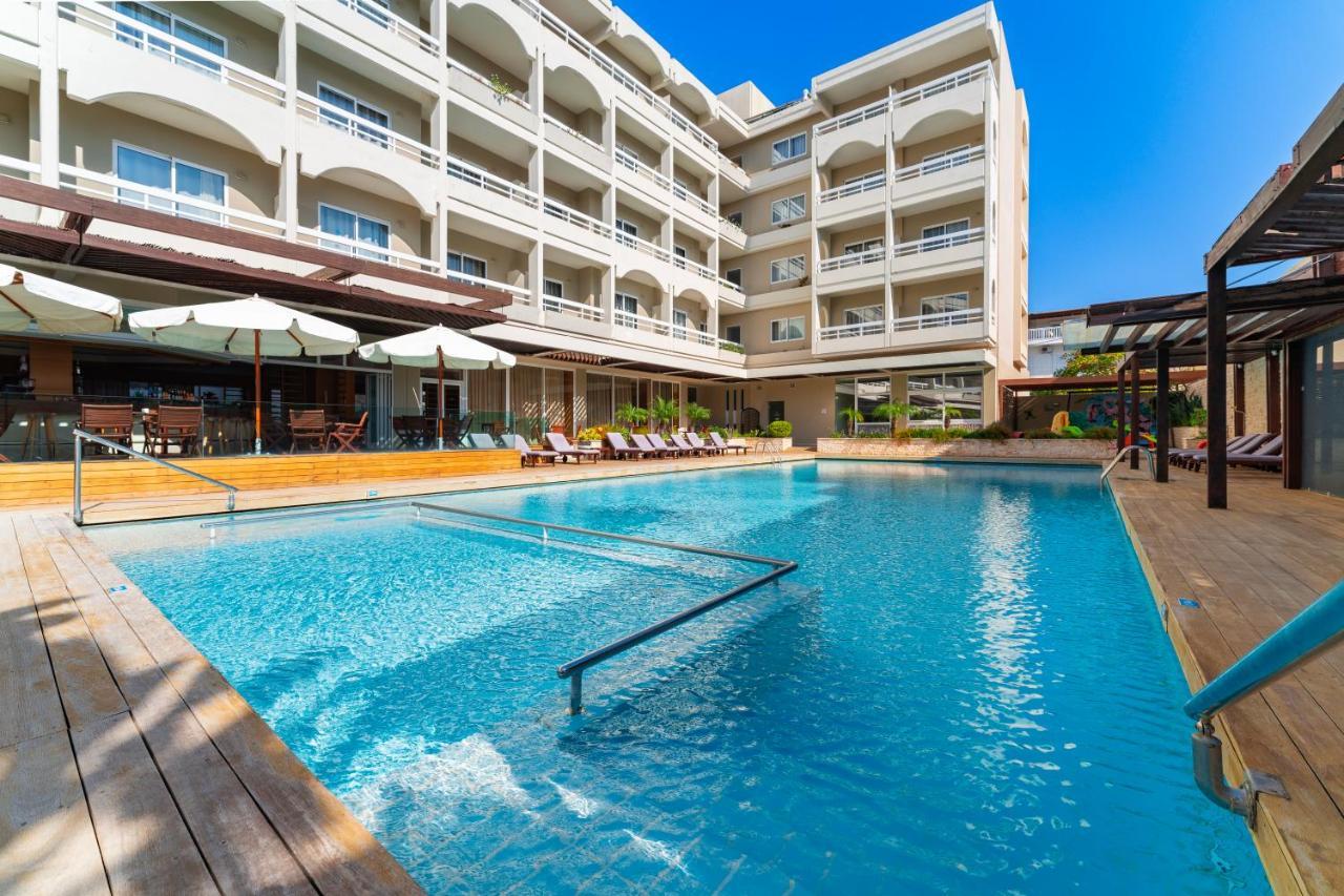 Athineon Hotel Rhodes City Exterior foto