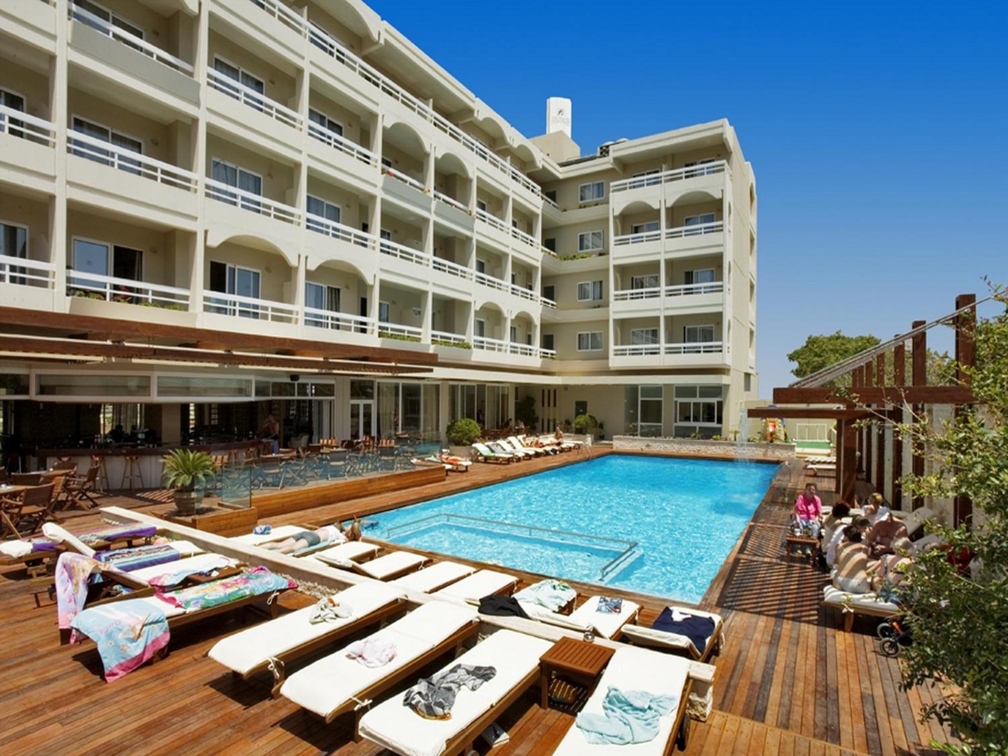 Athineon Hotel Rhodes City Exterior foto